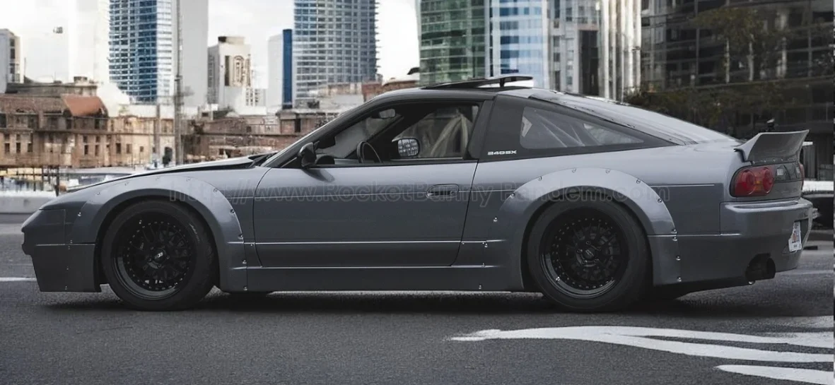 โป่งซุ้มล้อหลัง - 40mm (ชิ้นแยก) - V1.0 NISSAN 180SX / 240SX [RPS13] Rocket Bunny Racing ภาพสินค้าที่เลือก