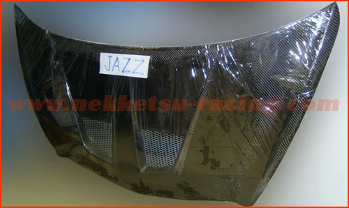 ฝากระโปรง Jazz 2004–2007 คาร์บอนแท้ (Japan) — ภาพหลักของสินค้า