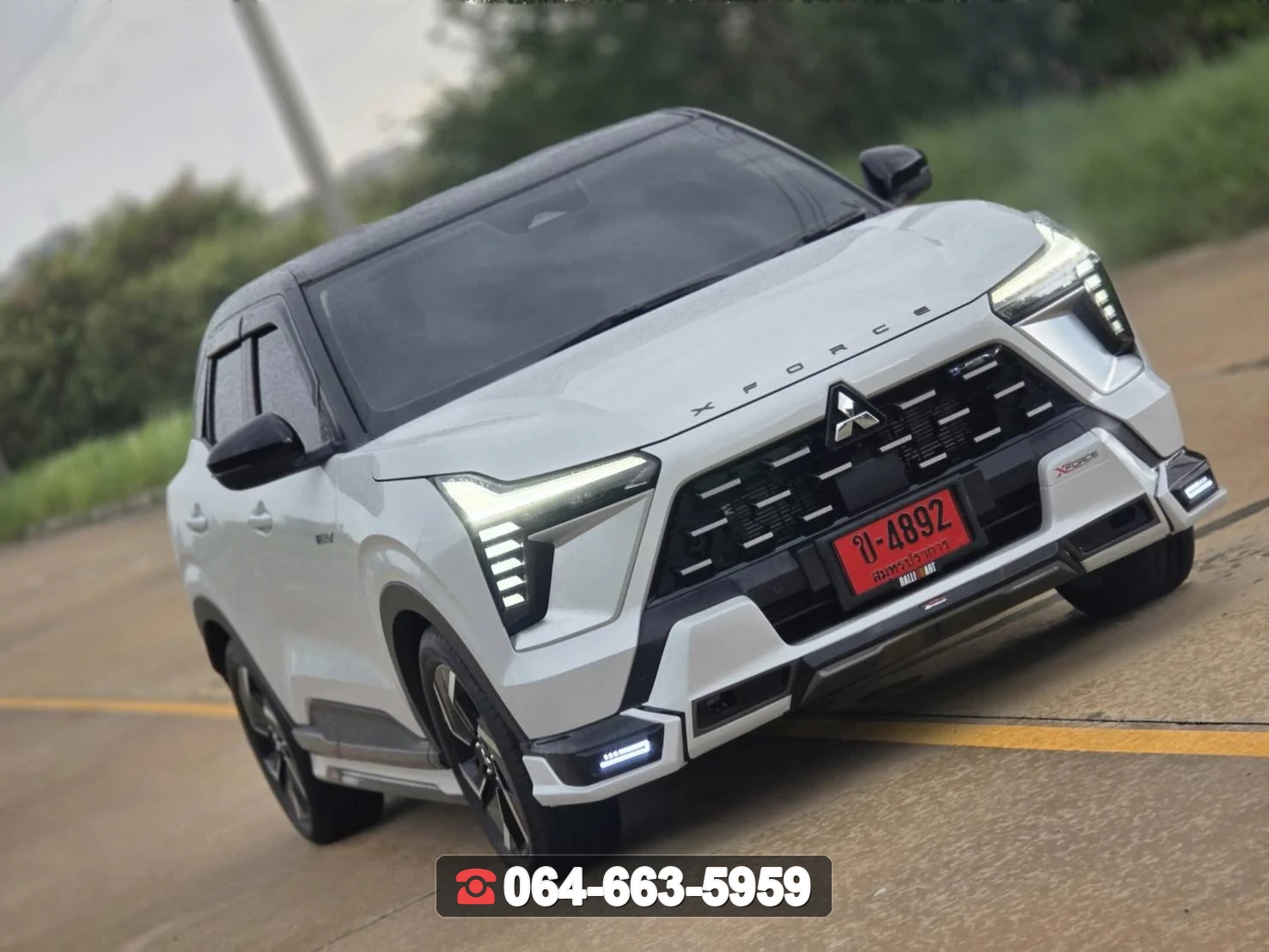 ชุดแต่ง MITSUBISHI Xforce หน้า V.2 RiderM ภาพ 3