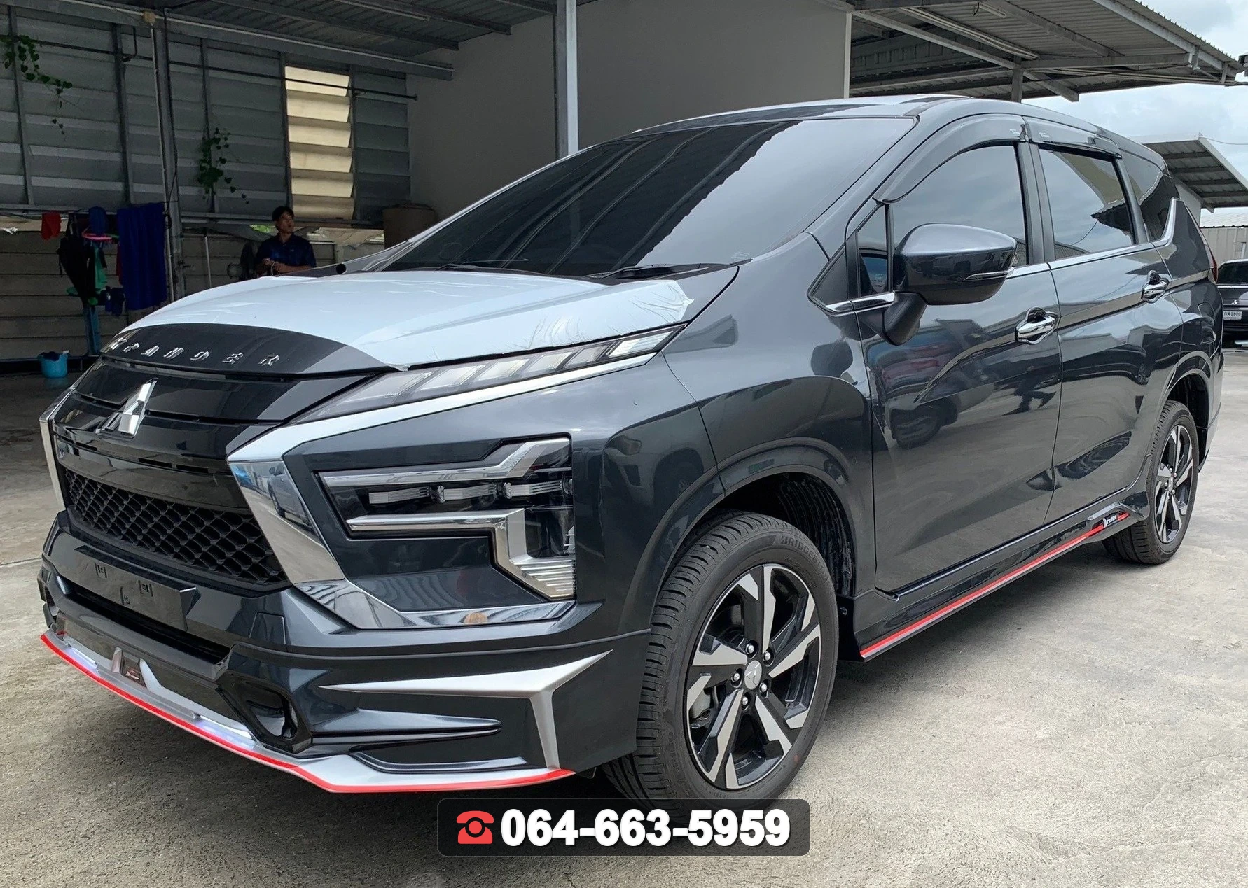 ชุดแต่ง MITSUBISHI Xpander GT 2022 V.2 ท่อเหลี่ยม RiderM ภาพ 4