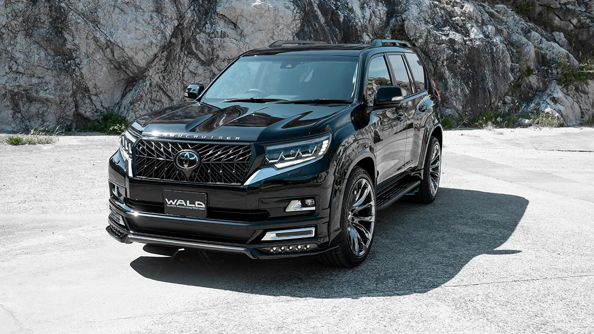ชุดแต่ง TOYOTA LAND CRUISER PRADO WALD Japan สปอร์ตไลน์ แบล็กไบซัน เอดิชัน ภาพ 24
