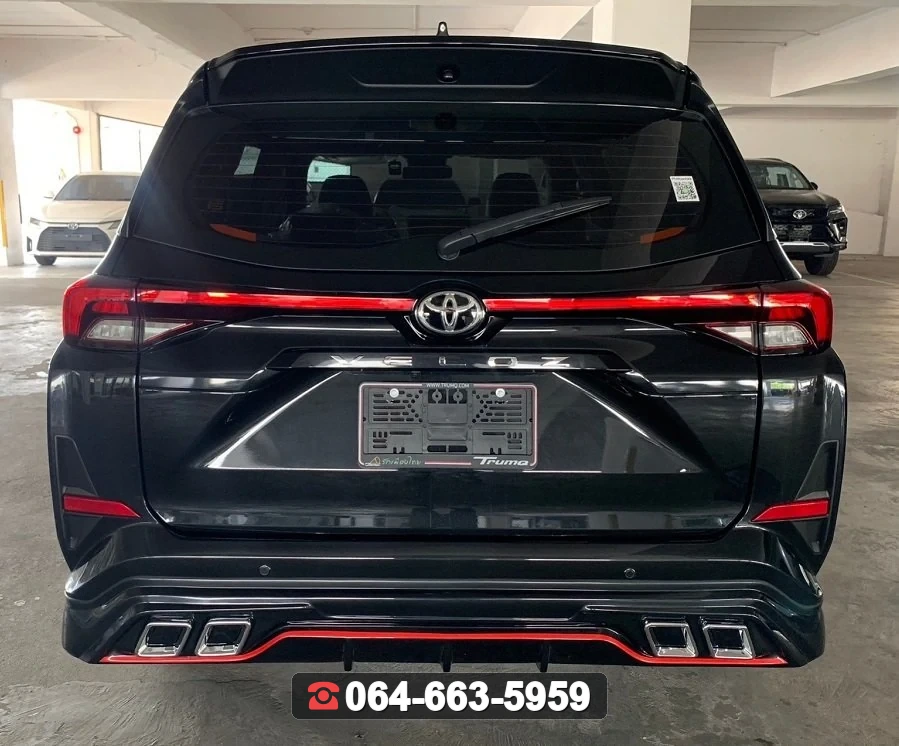 ชุดแต่ง TOYOTA Veloz V.1 ท่อเหลี่ยม RiderM ภาพ 3