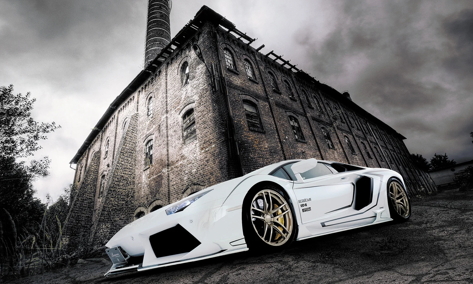 ชุดแต่ง LAMBORGHINI Aventador LP700 2012.11~Rowen Japan ภาพ 8