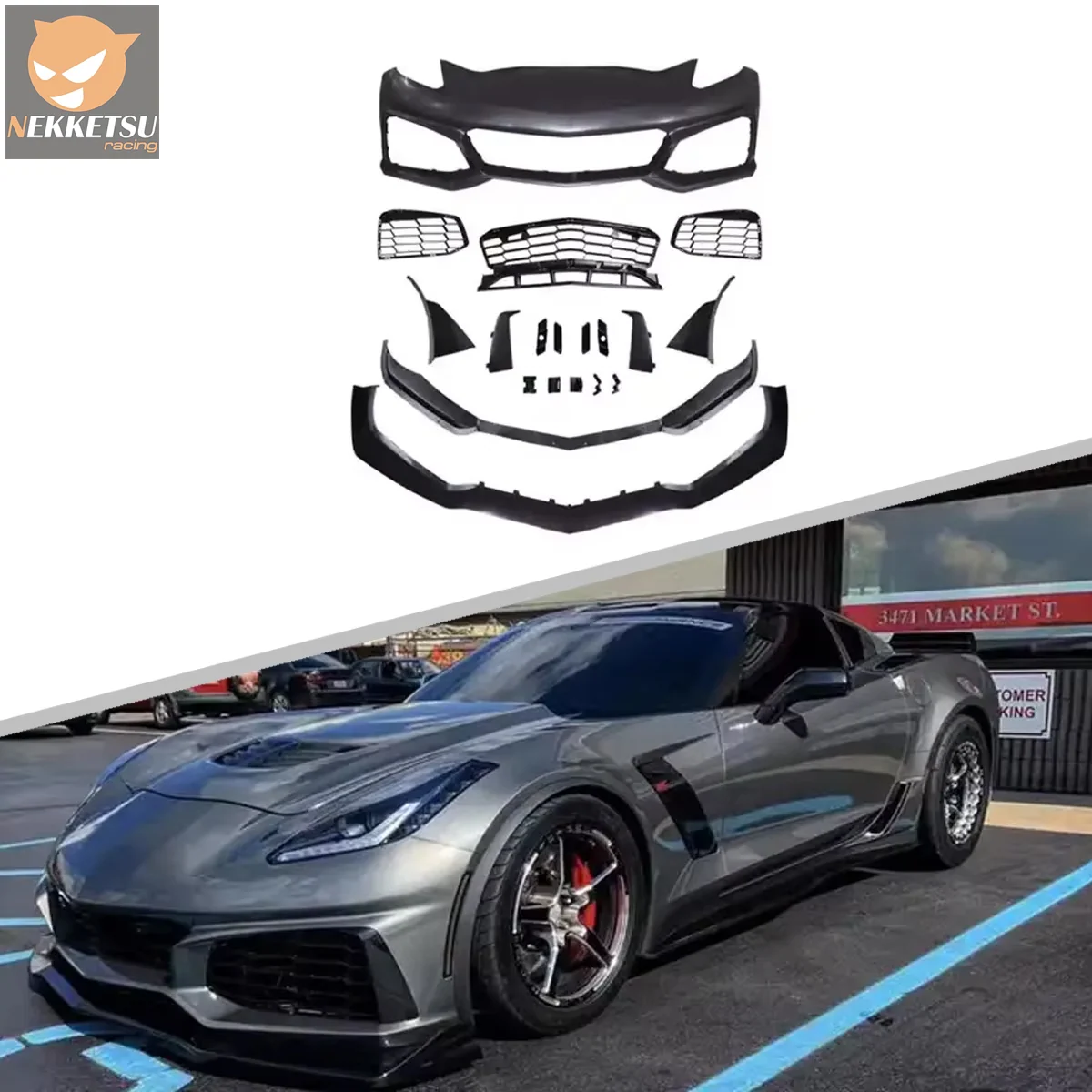 ชุดแต่ง CHEVROLET CORVETTE C7 ZR1