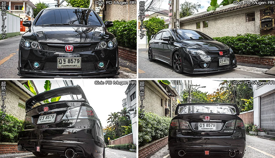 รูปชุดแต่ง ชุดแต่ง Honda Civic FD 06 11 Mugen RR Taiwan ภาพที่ 15