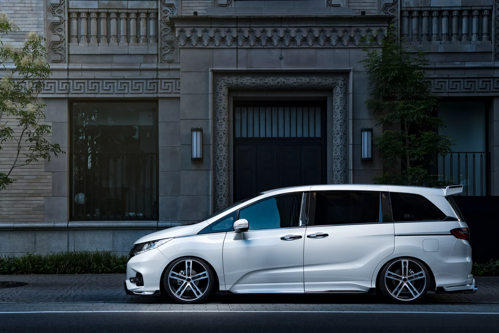 รูปชุดแต่ง ชุดแต่ง Honda Odyssey 2013 2017 MZ Speed V3 ภาพที่ 4