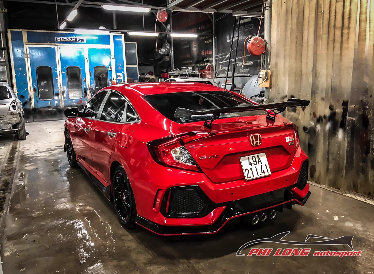 รูปชุดแต่ง ชุดแต่ง Honda Civic FC 16 21 Type R HK ภาพที่ 4