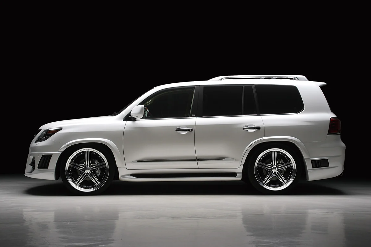 ชุดแต่ง LEXUS LX570 WALD Japan สปอร์ตไลน์ แบล็กไบซัน เอดิชัน ภาพ 9