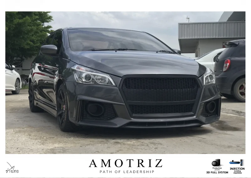 Suzuki Ciaz R8 bodykits by Amotriz - SUZUKI Ciaz Bumper AmotriZ ชุดแต่งรถ ภาพ 3