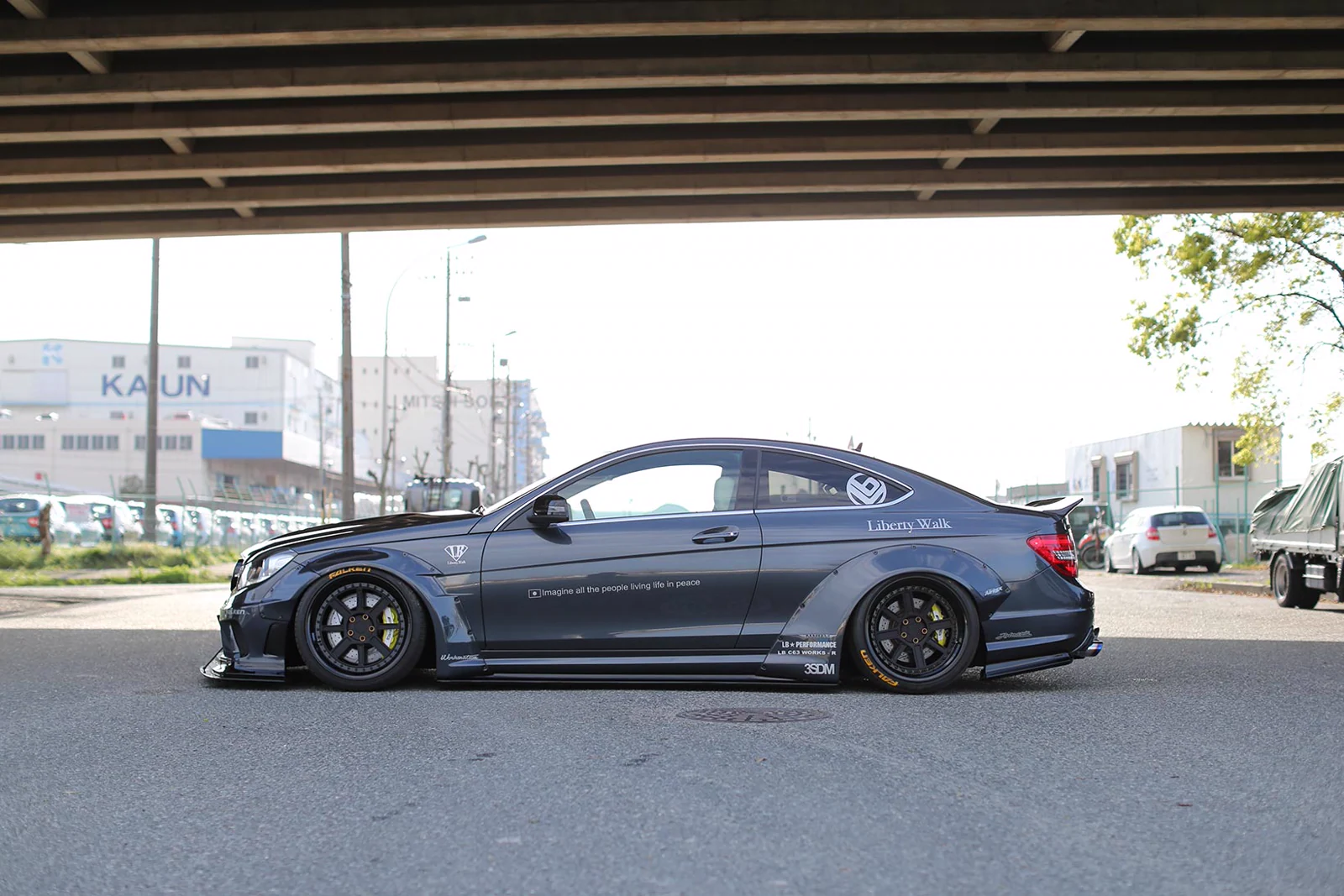 รูปชุดแต่ง ชุดแต่ง Mercedes-Benz C Class W204 2010 2014 LB WORK ภาพที่ 1