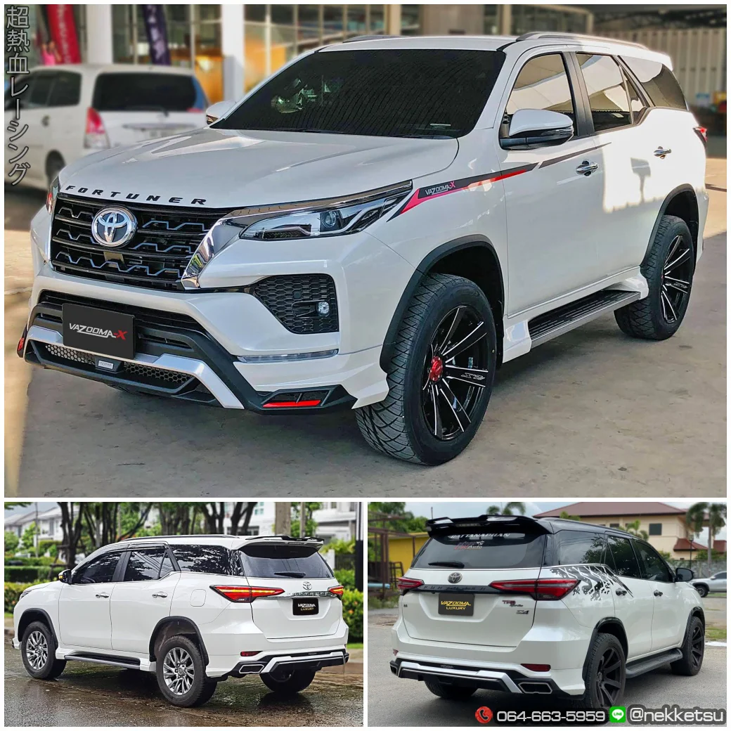 รูปชุดแต่ง ชุดแต่ง Toyota Fortuner 2020 2024 Drive 68 Vazooma X ภาพที่ 4