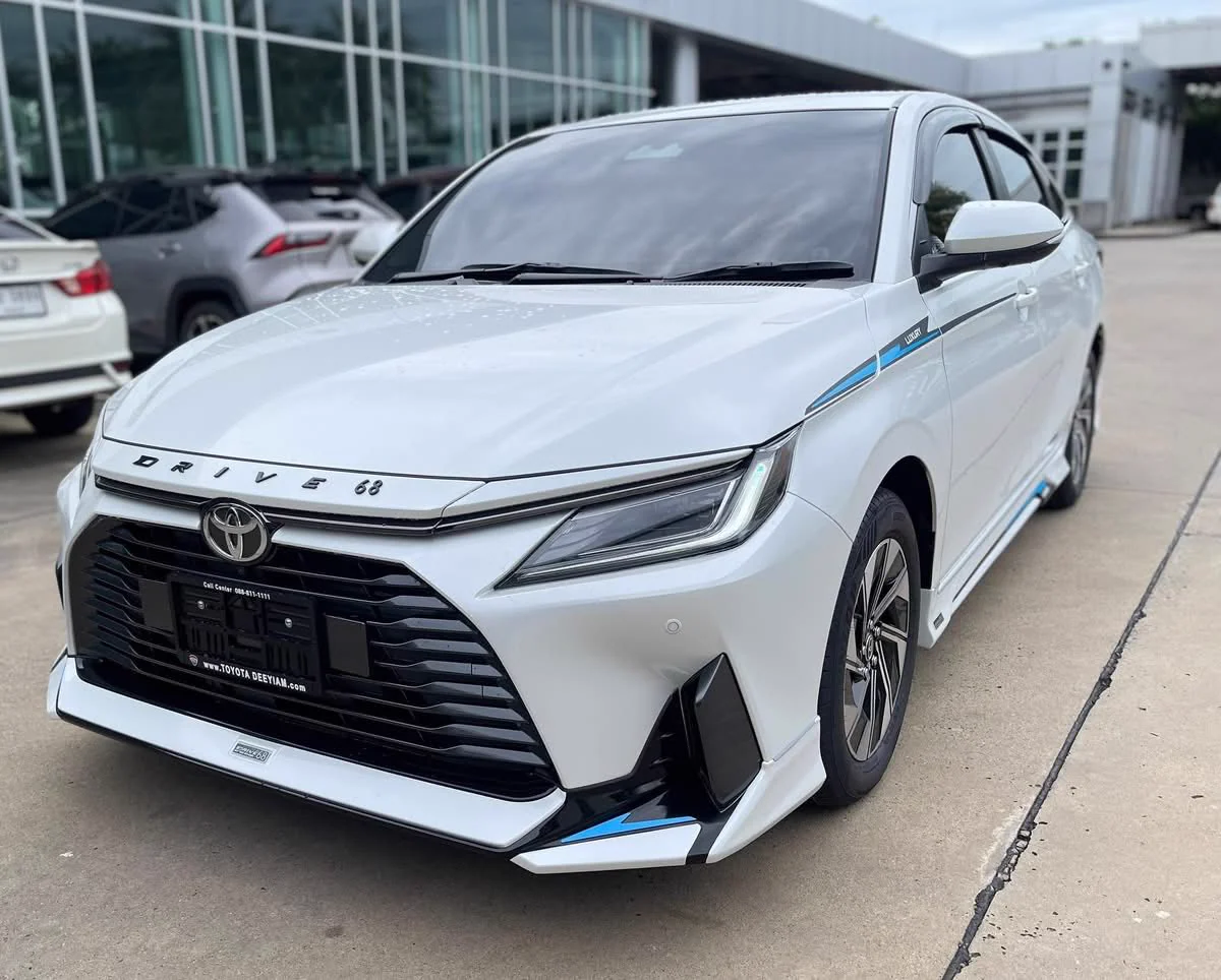 รูปชุดแต่ง ชุดแต่ง Toyota Yaris Ativ 24 26 Hybrid 2025 Drive68 ภาพที่ 5