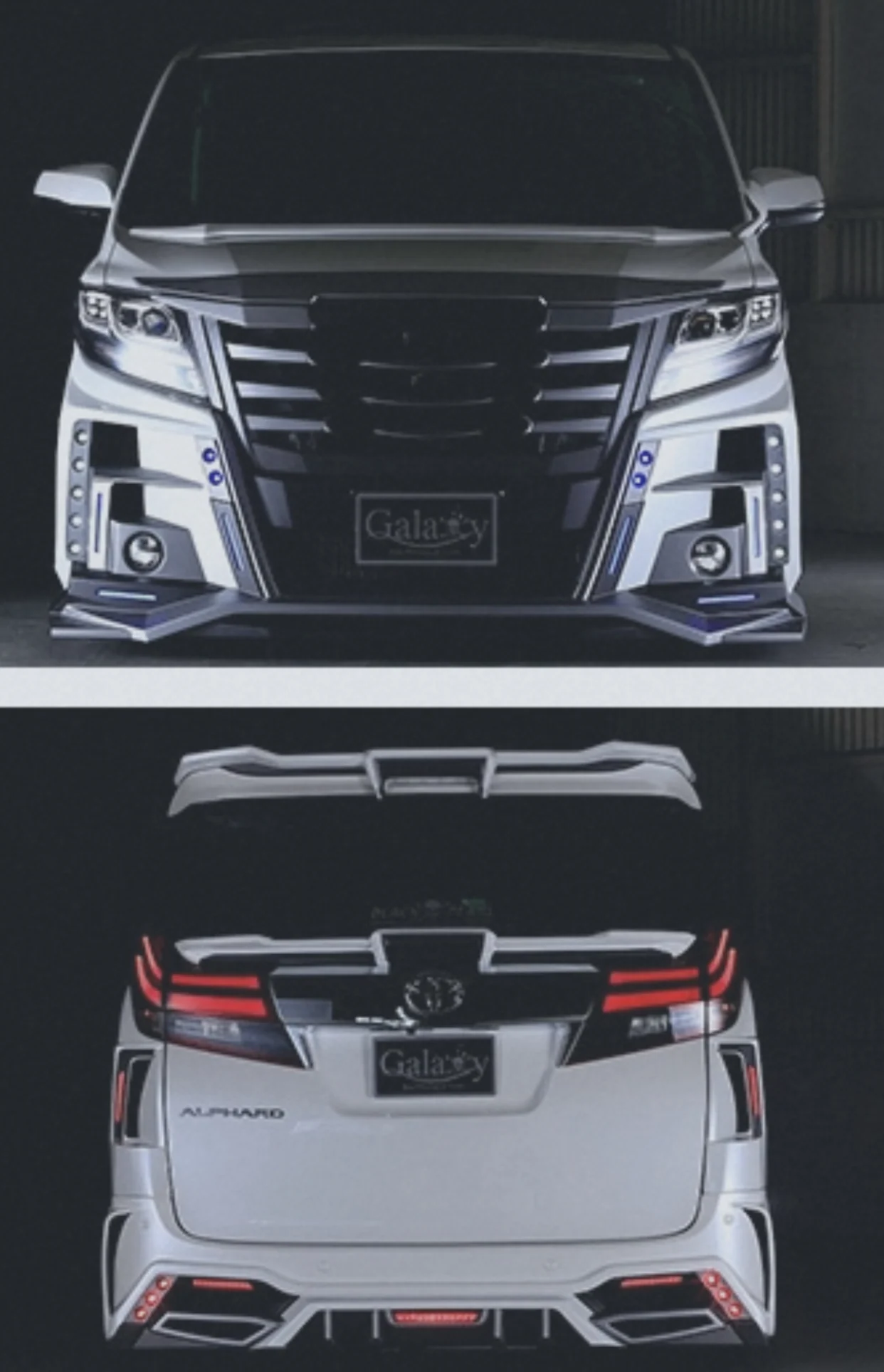 รูปชุดแต่ง ชุดแต่ง Toyota Alphard AH30 2015 2018 Black Pearl ภาพที่ 3