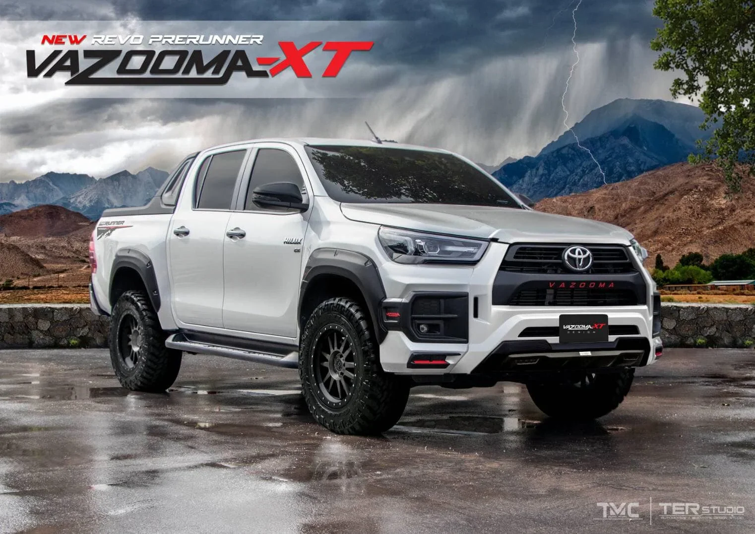 รูปชุดแต่ง ชุดแต่ง Toyota Hilux Revo 2020 2024 Vazooma X 2021 ภาพที่ 3