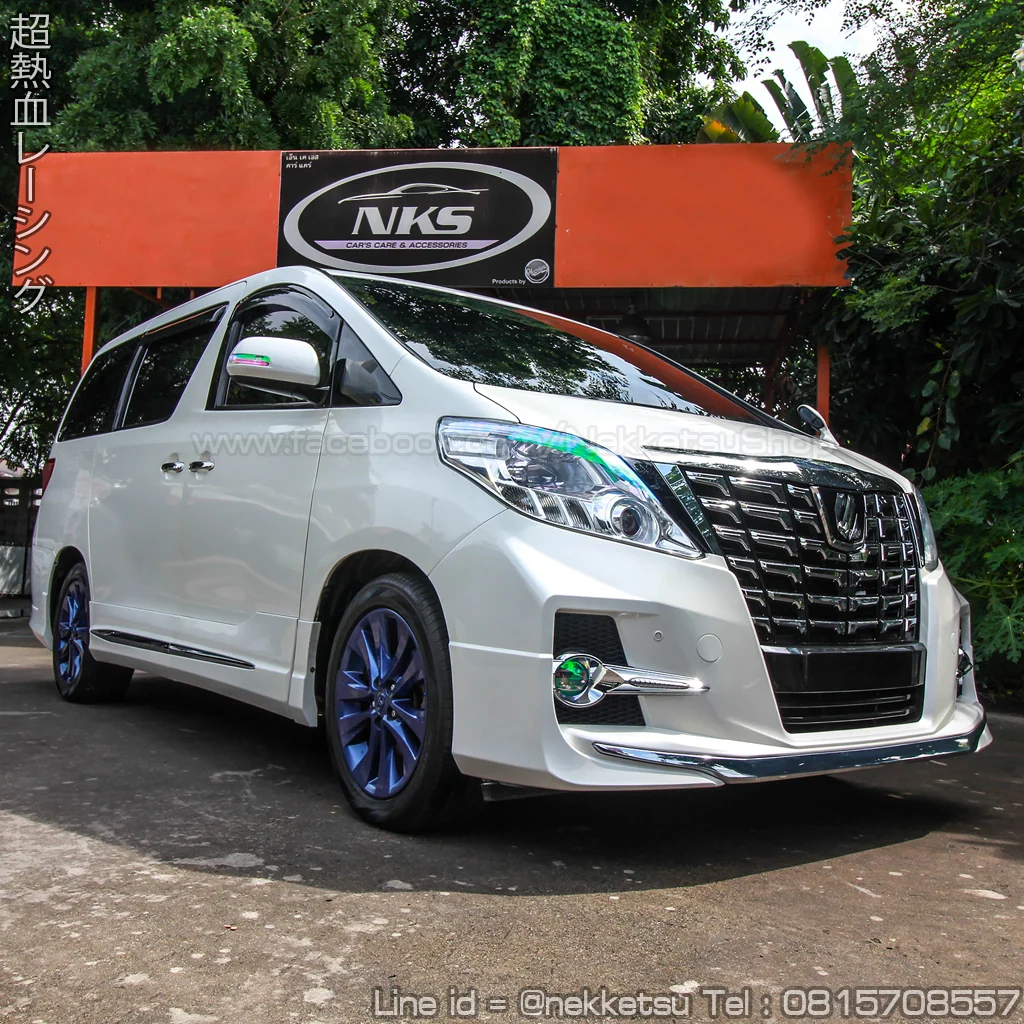 รูปชุดแต่ง ชุดแต่ง Toyota Alphard AH20 2009 2014 แปลงหน้าเป็น 2015 ภาพที่ 5