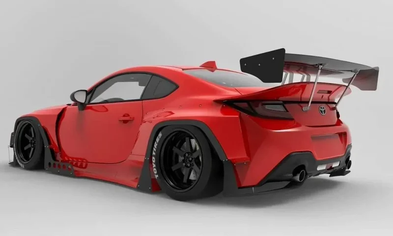 วิงสปอยเลอร์ท้าย V1.5 [Option] GT Wing (only) - BRZ [ ZD-8 ] / GR86 Pandem ภาพสินค้าที่เลือก