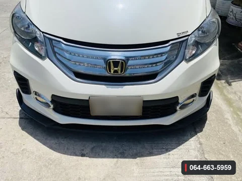 ภาพลิ้นต่อกันชนหน้า Honda Freed GB3 หลังติดตั้ง