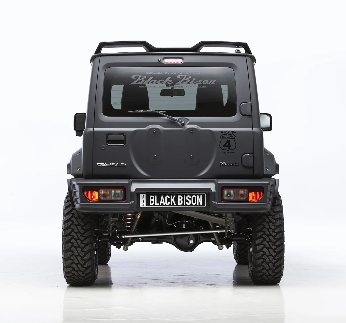 ชุดแต่ง SUZUKI JIMNY SIERRA WALD Japan สปอร์ตไลน์ แบล็กไบซัน เอดิชัน ภาพ 20
