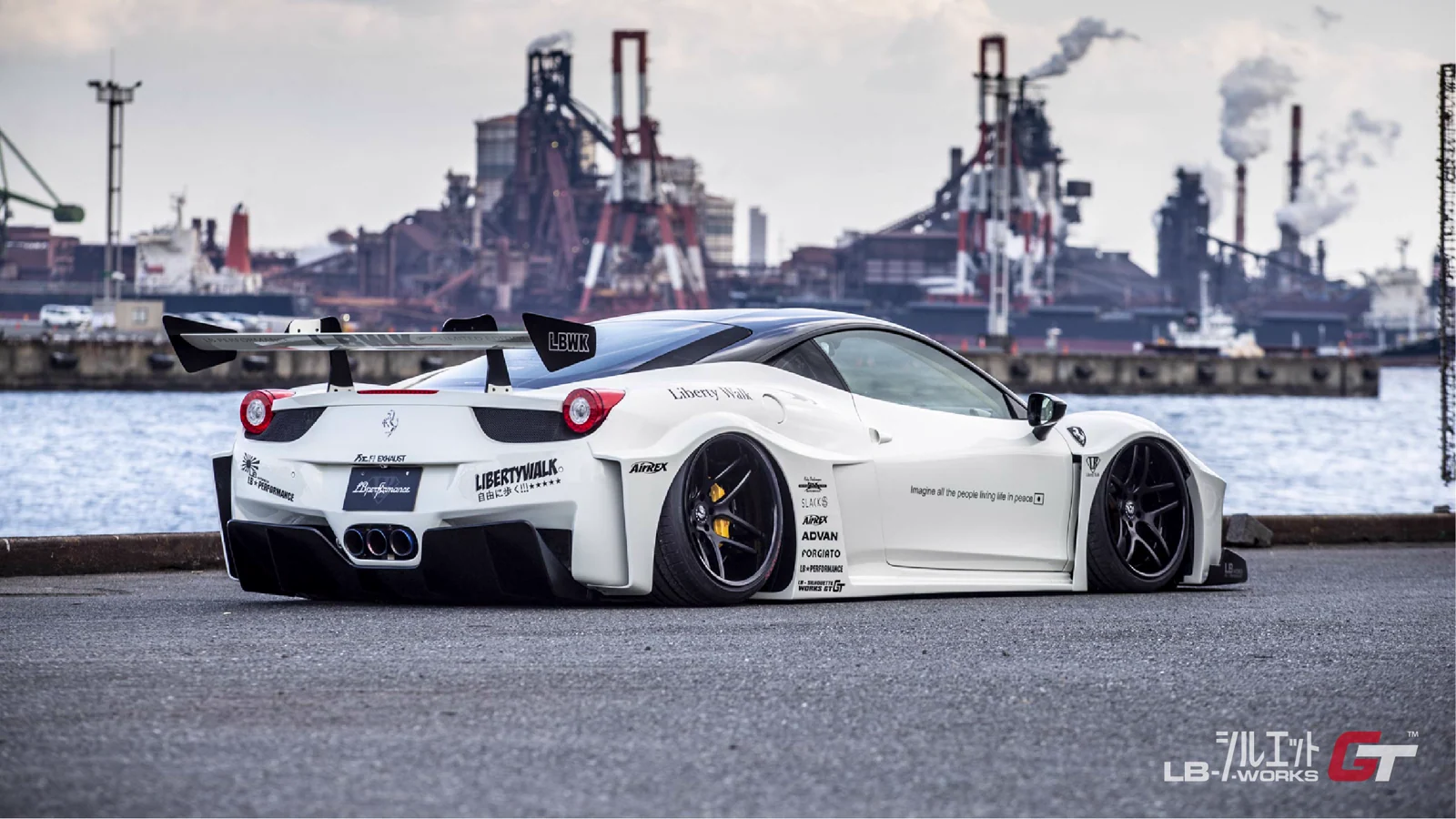 รูปชุดแต่ง ชุดแต่ง Ferrari 458 LB WORK GT ภาพที่ 11