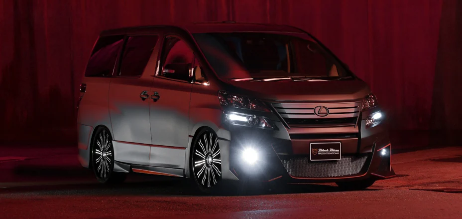 ชุดแต่ง TOYOTA VELLFIRE WALD Japan สปอร์ตไลน์ แบล็กไบซัน เอดิชัน ภาพ 21