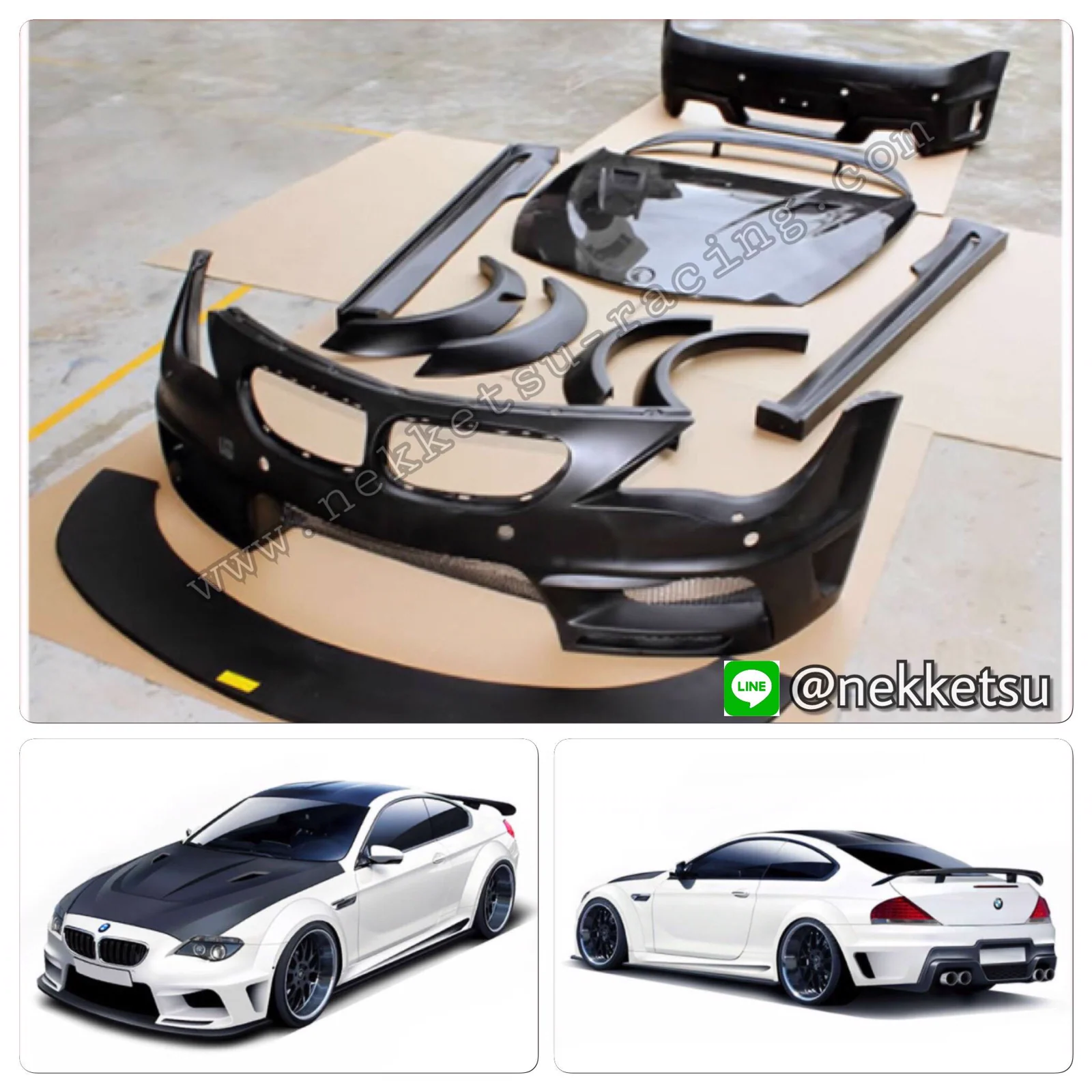 รูปชุดแต่ง ชุดแต่ง BMW Series6 E63 E64 Lumma ภาพที่ 5