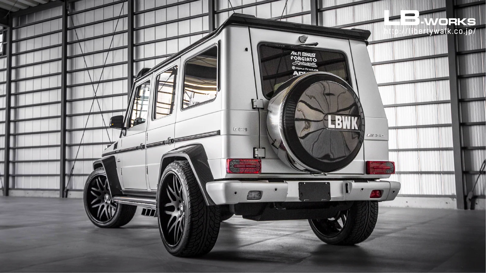 รูปชุดแต่ง ชุดแต่ง Mercedes-Benz G Class LB WORK ภาพที่ 4