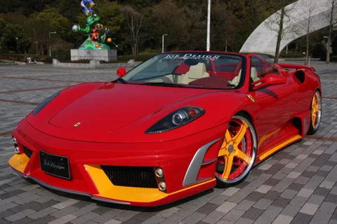 ชุดแต่งรอบคัน JOB DESIGN NEOTENY 929 PLATINUM สำหรับ FERRARI F430 ภาพสินค้า 1