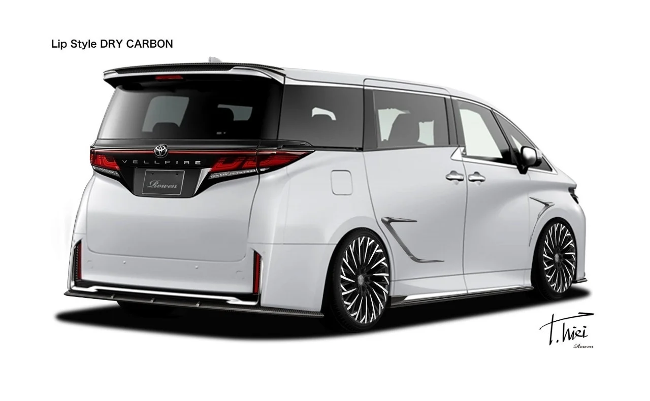 ชุดแต่ง TOYOTA 40VELLFIRE Executive Lounge/Z Premier ** Lip style AAHH4#W/TAHA4#W 2023/6- Rowen Japan ภาพ 4