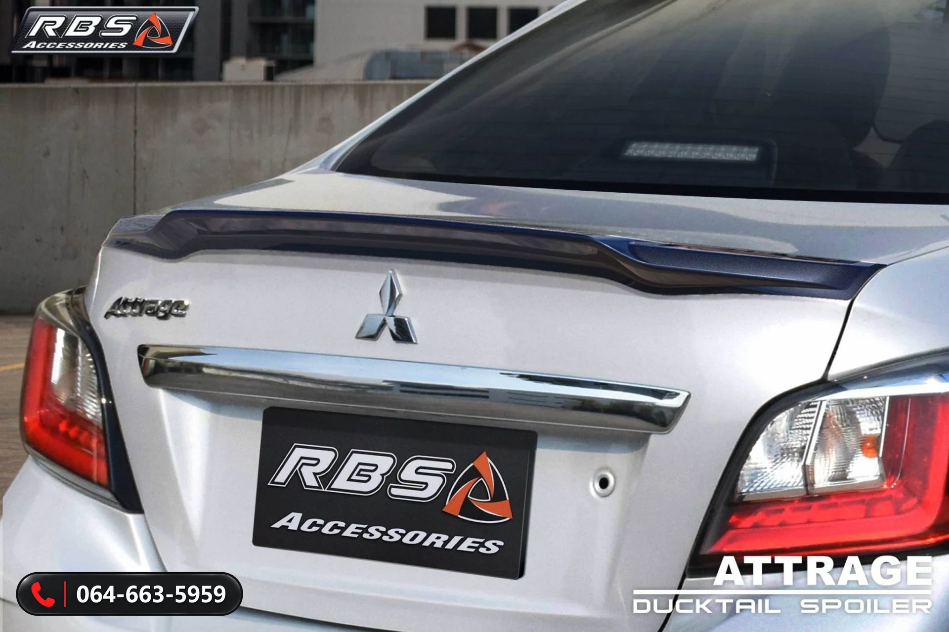 ชุดแต่ง MITSUBISHI ATTRAGE 2020 IDEO SPEED RBS ภาพ 11