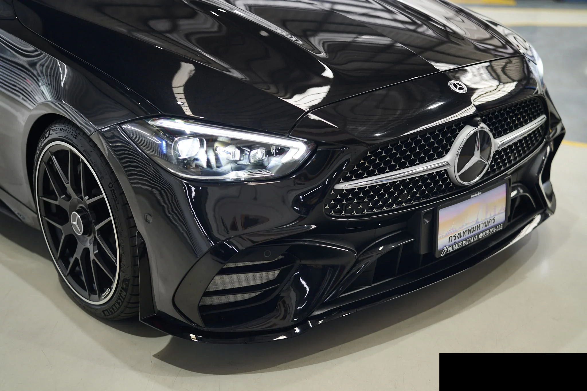 ชุดแต่ง MERCEDES BENZ W206 Mercedes-Benz C350e ติดตั้ง ลิ้นหน้า C63 Prodrive Shop ภาพ 6