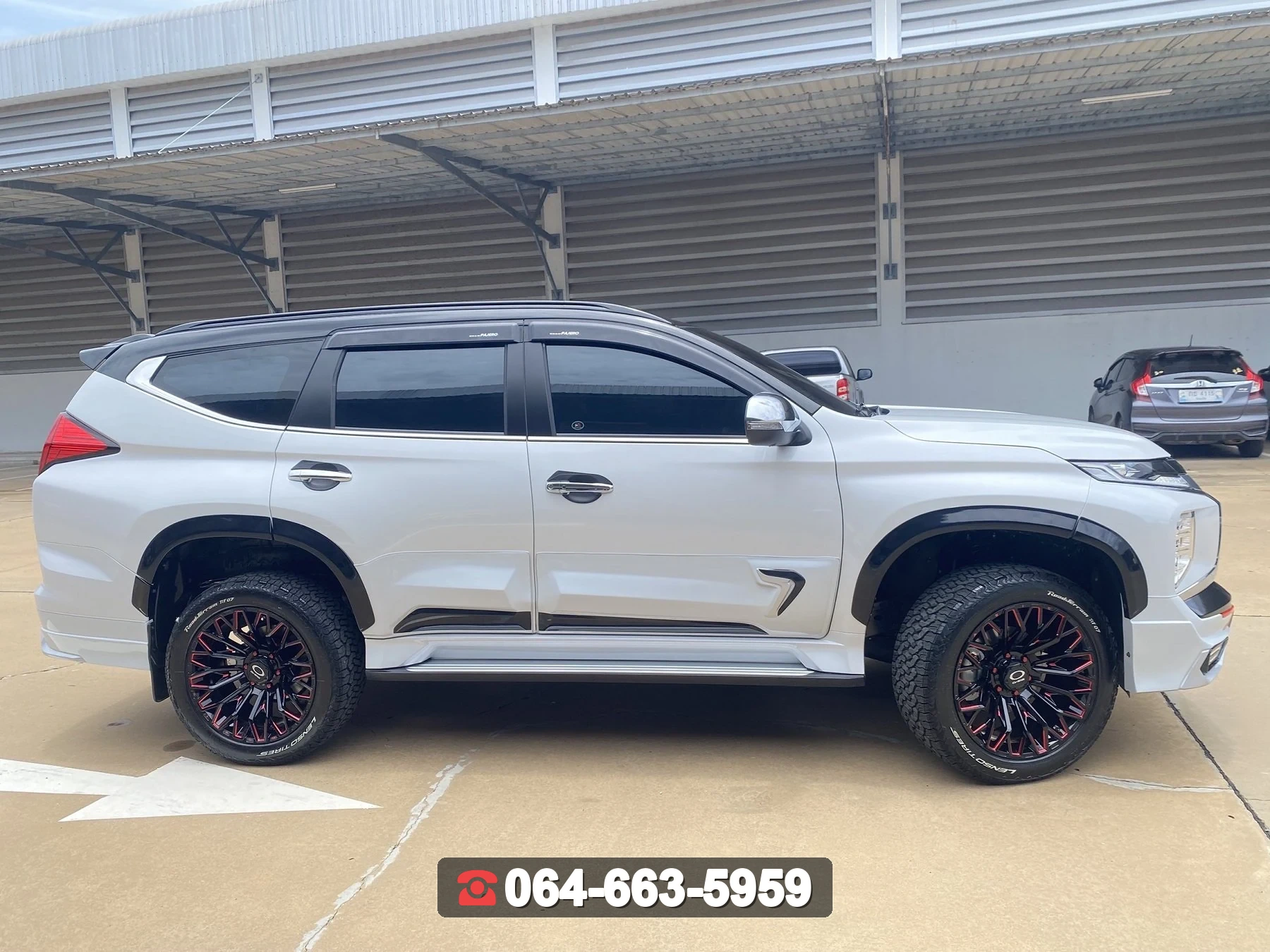 ชุดแต่ง MITSUBISHI กาบประตู Pajero 2020 RiderM ภาพ 2