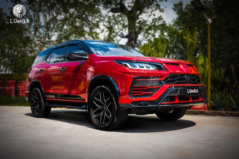 ชุดแต่งสเกิร์ตรอบคัน Toyota Fortuner 2015 - รุ่นปี ปัจจุบัน โดย Lumga (ลัมกา) bodykits - TOYOTA fortuner 2016 ชุดแต่งรถ ภาพ 11