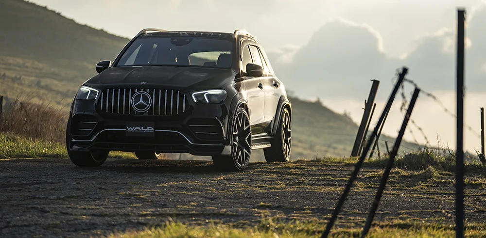 ชุดแต่ง MERCEDES-BENZ GLE-CLASS AMG LINE WALD Japan สปอร์ตไลน์ แบล็กไบซัน เอดิชัน ภาพ 4