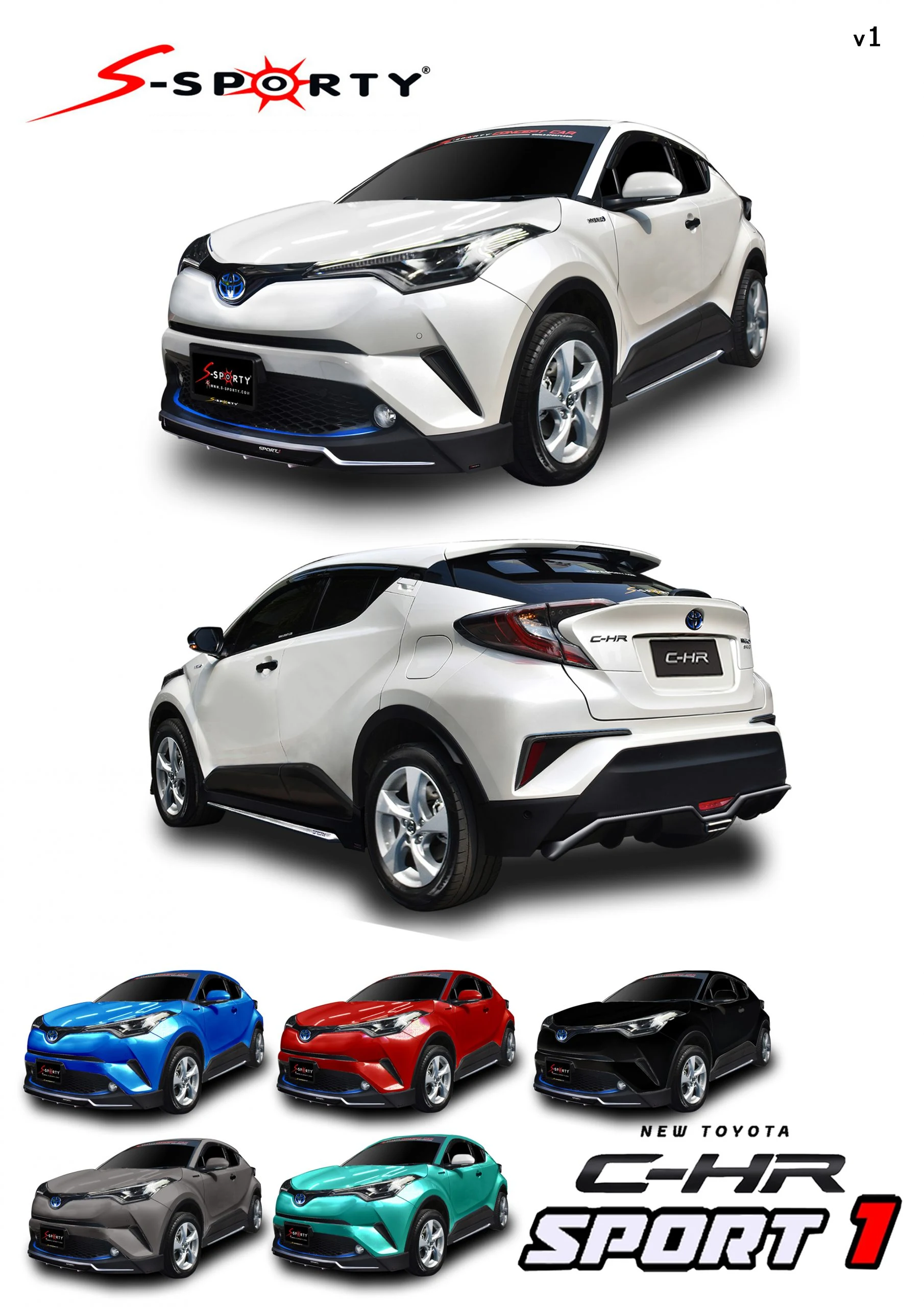 ชุดแต่ง C-HR 2016 – SPORT 1 ภาพสินค้า 1