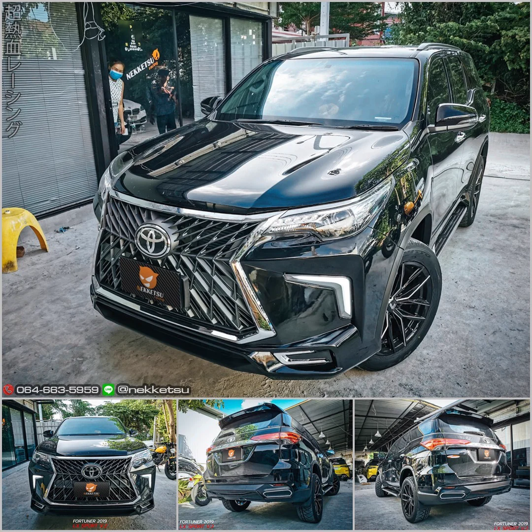 รูปชุดแต่ง ชุดแต่ง Toyota Fortuner 2015 2019 V.3 HK ภาพที่ 10