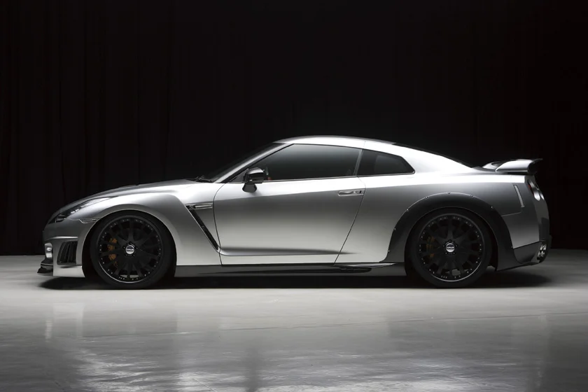 ชุดแต่ง NISSAN GT-R WALD Japan สปอร์ตไลน์ แบล็กไบซัน เอดิชัน ภาพ 8