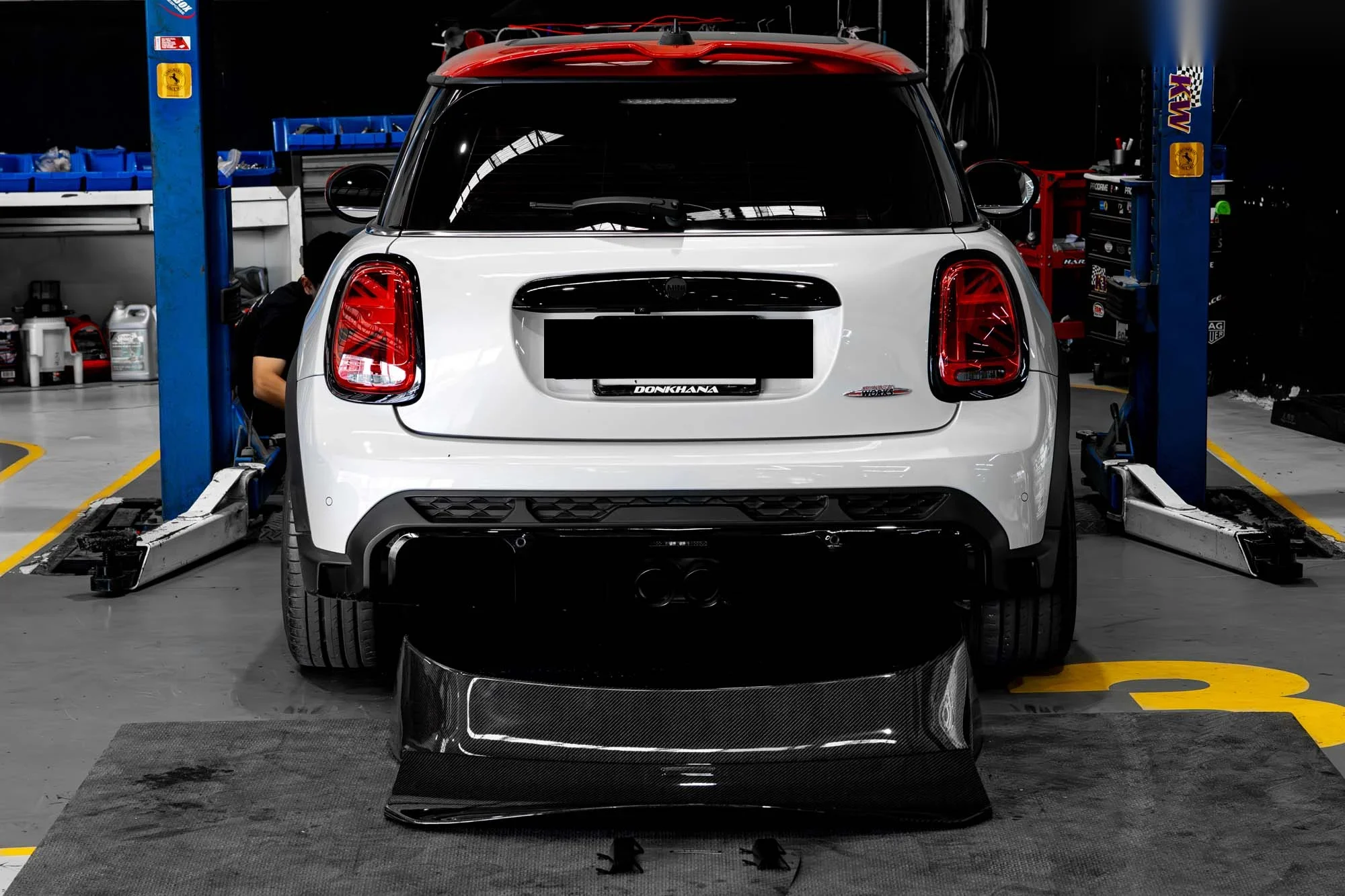 ชุดแต่ง MINI HATCHBACK 3 DOOR Mini Cooper-S F56 x DuelL คาร์บอน Rally Wing Prodrive Shop ภาพ 2