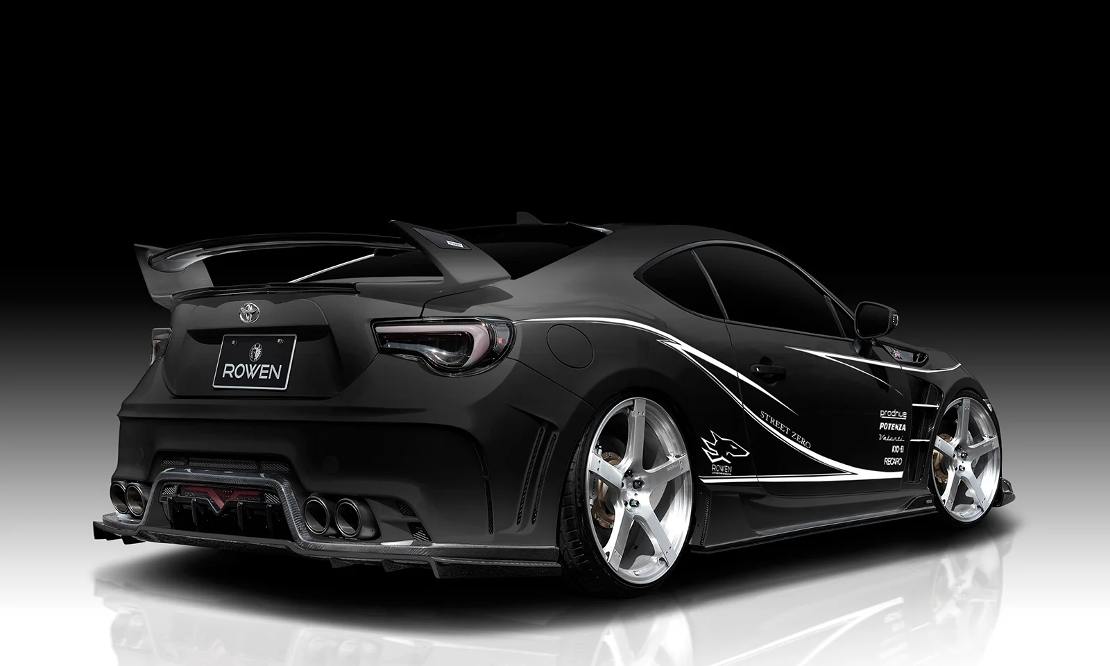 ชุดแต่ง TOYOTA 86 STREET ZERO MODEL Bumper type ZN6 2016.08~Rowen Japan ภาพ 19