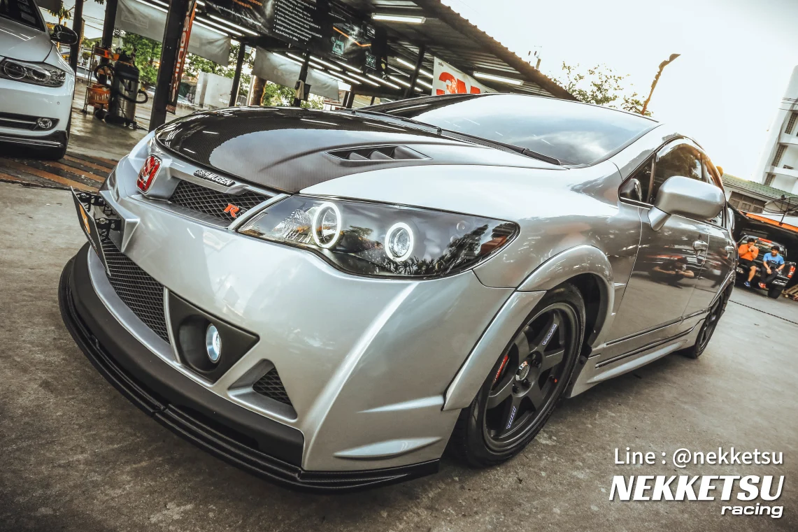รูปชุดแต่ง ชุดแต่ง Honda Civic FD 06 11 Mugen RR Taiwan ภาพที่ 12