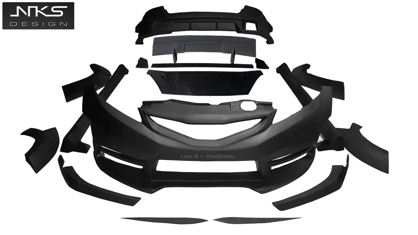รูปชุดแต่ง ชุดแต่ง Honda Jazz GE 2008 2013 Wide Body V.1 ภาพที่ 9
