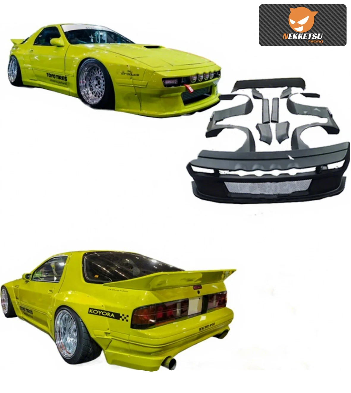 ชุดแต่ง Mazda RX7 Rocket FC