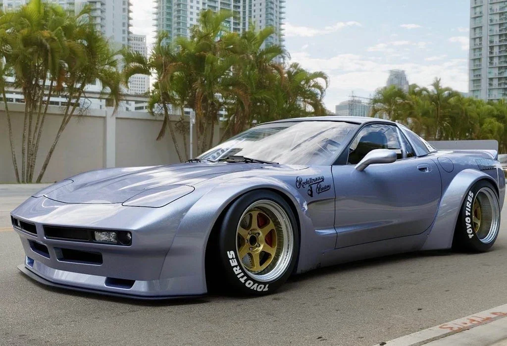 ลิ้นกันชนหน้า Front Lip (only) - V1.0 C5 Corvette Pandem ภาพสินค้าที่เลือก