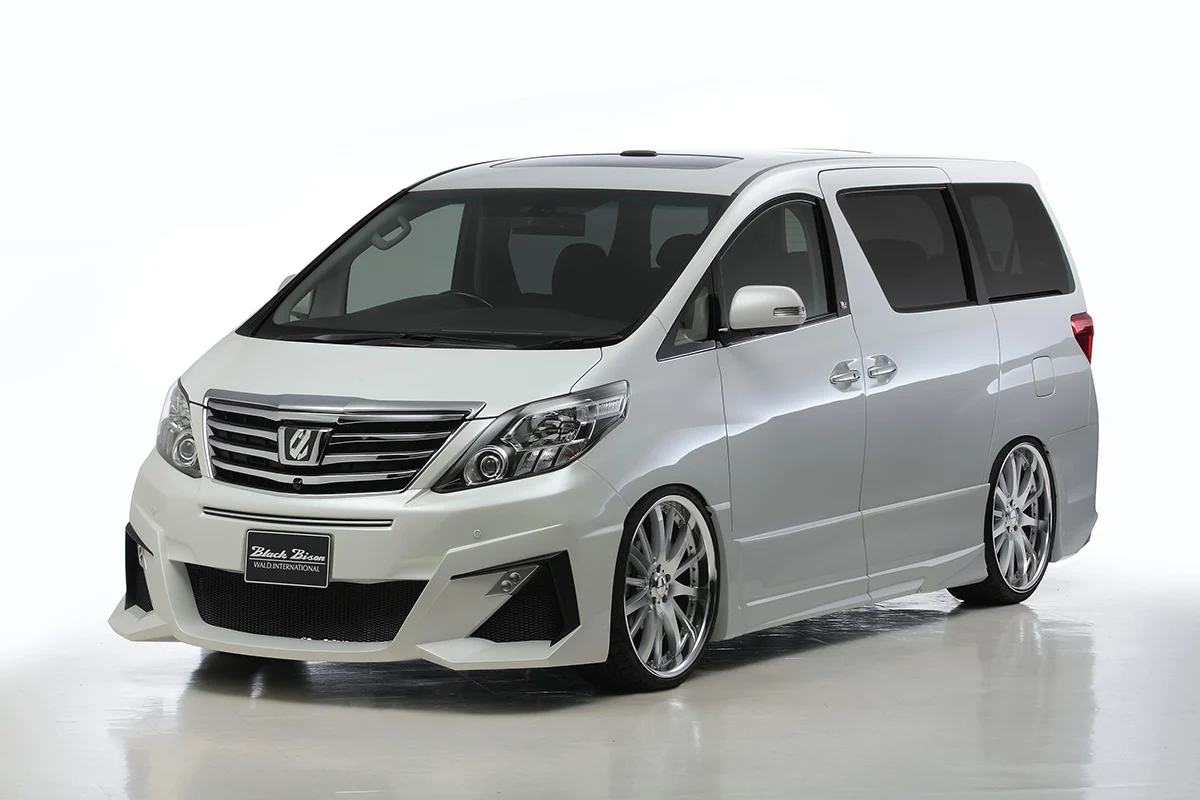 ชุดแต่ง TOYOTA ALPHARD WALD Japan สปอร์ตไลน์ แบล็กไบซัน เอดิชัน ภาพ 3