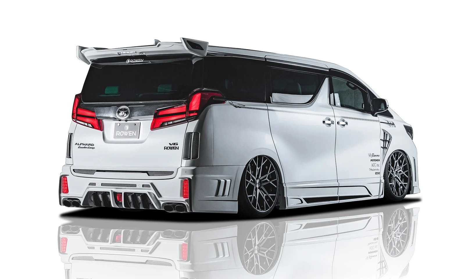 ชุดแต่ง TOYOTA 30 ALPHARD S-grade MODEL Bumper type AGH3#W/GGH3#W/AYH30W 2018.01~Rowen Japan ภาพ 11