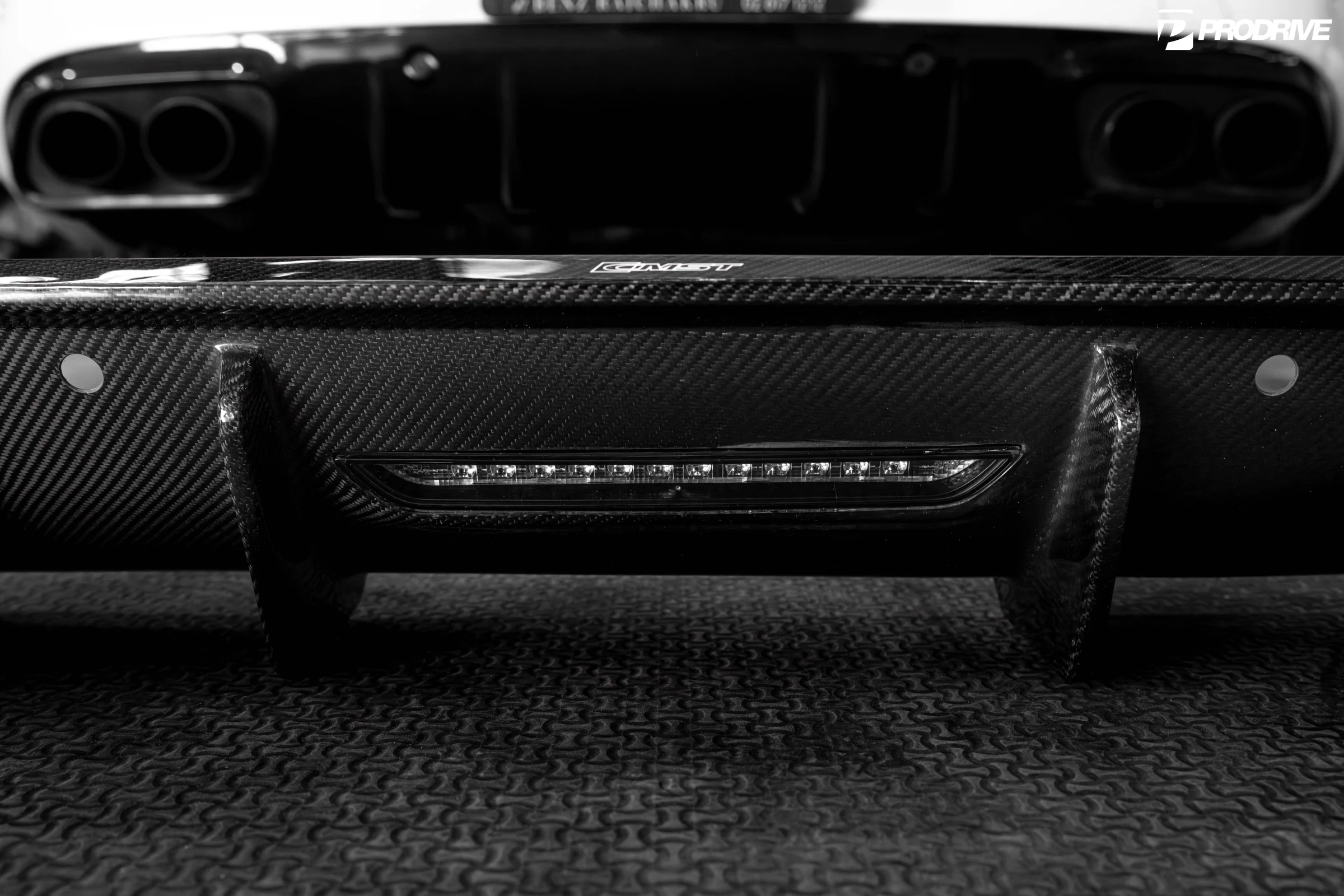 ชุดแต่ง MERCEDES BENZ C43 Mercedes-Benz C43 AMG x CMST คาร์บอน ดิฟฟิวเซอร์หลัง x CMST Quad Exhaust Tips Prodrive Shop ภาพ 7