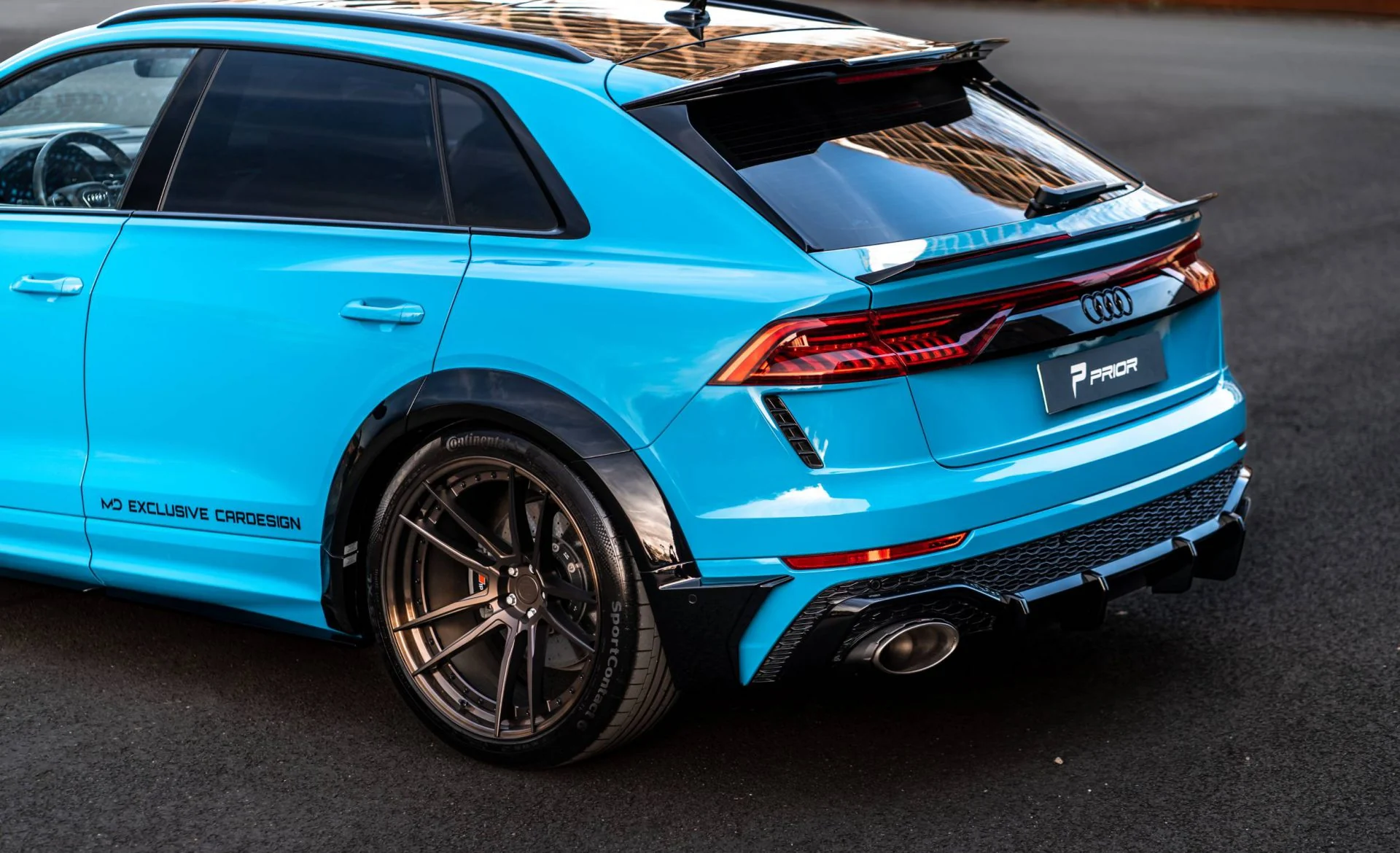 สปอยเลอร์หลังคา PD-RS800 Prior Design AUDI RS Q8 ภาพสินค้าที่เลือก