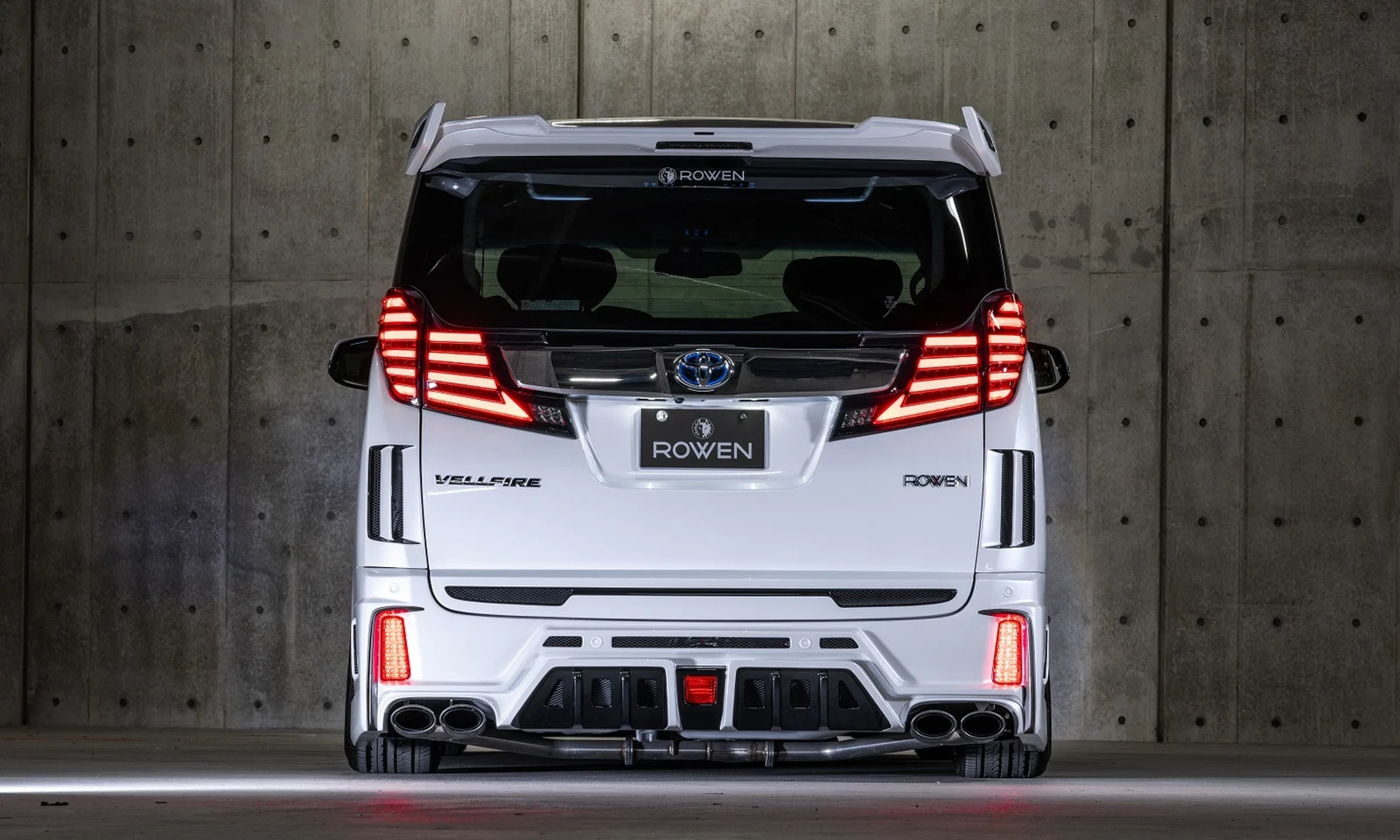 ชุดแต่ง TOYOTA 30 VELLFIRE Z-grade MODEL Bumper type AGH3#W/GGH3#W/AYH30W 2015.1~2017.12 Rowen Japan ภาพ 15