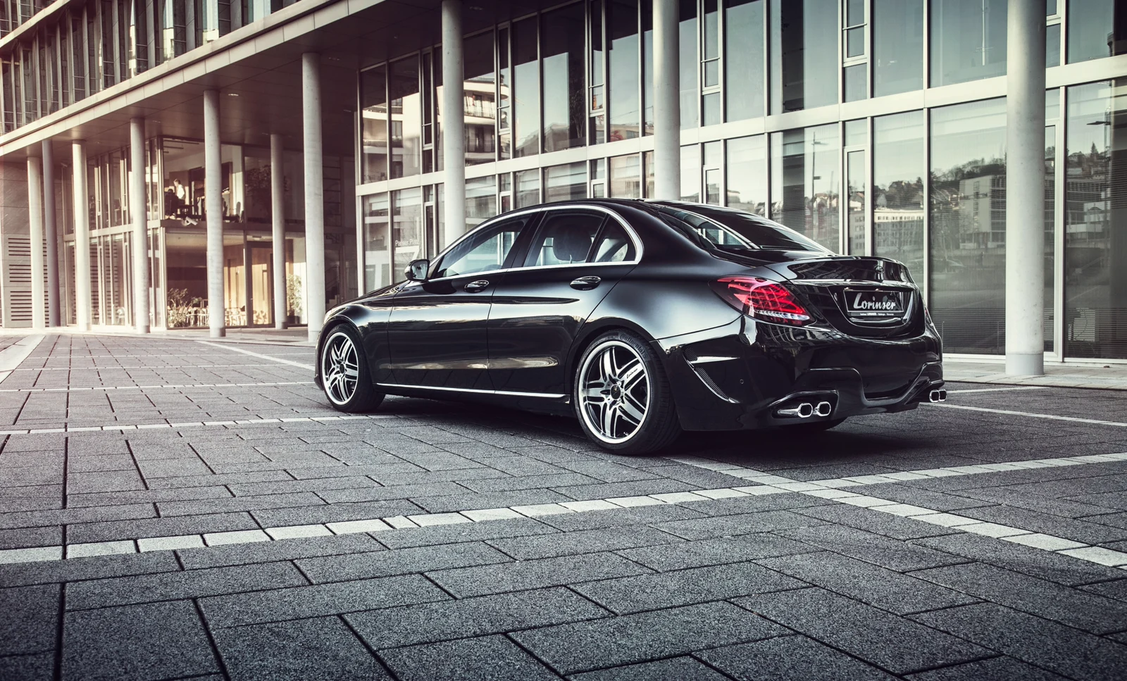 รูปชุดแต่ง ชุดแต่ง Mercedes-Benz C Class W205 2018 2020 Lorinser ภาพที่ 1
