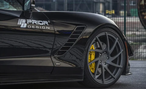 โป่งล้อหรือแก้มข้าง PDR700 Prior Design CHEVROLET Corvette C7 ภาพสินค้าที่เลือก