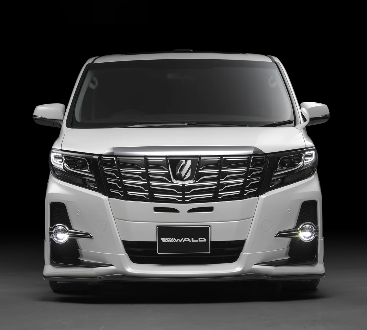 ชุดแต่ง TOYOTA ALPHARD S/SA/SR WALD Japan สปอร์ตไลน์ HALF TYPE ภาพ 1